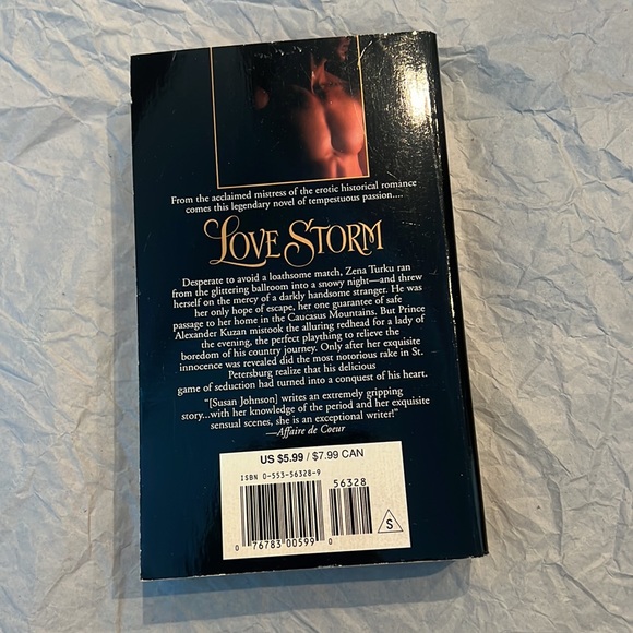 ⭐️5 for $15⭐️Love Storm by Susan Johnson | Book - Picture 2 of 2
